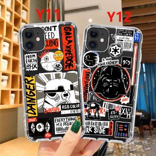 เคสโทรศัพท์มือถือแบบนิ่ม ใส กันกระแทก ลาย Star Wars แฟชั่น สําหรับ VIVO Y11 Y12 Y15 Y17 Y19 Y91 Y93 Y95 Y91C V15Pro S1Pro