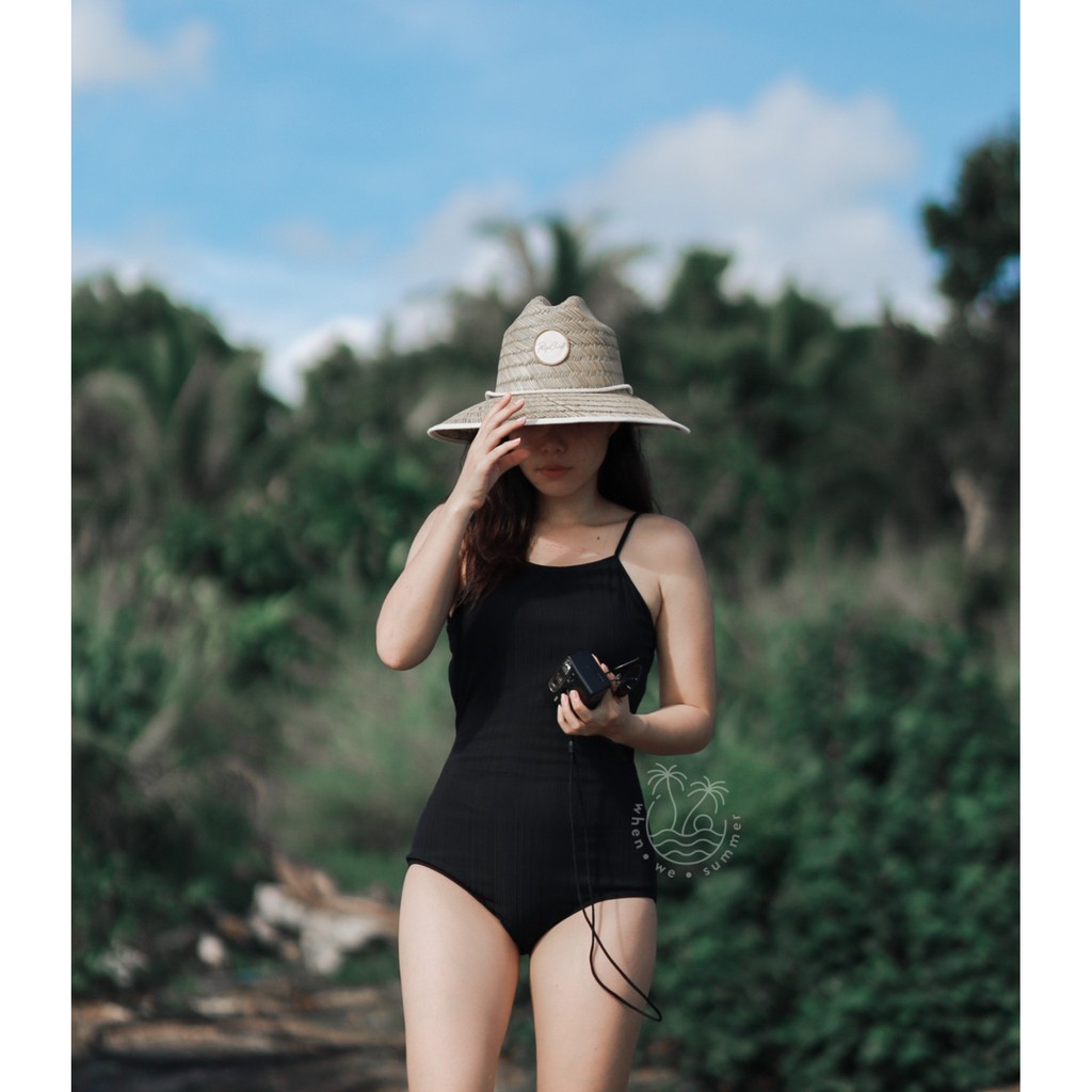 when.we.summer - Stuntin Swimwear in Black