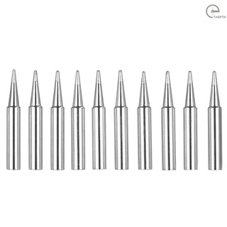 [T&amp;H] หัวแร้งบัดกรีเหล็ก 900M-T-B แบบเปลี่ยน สําหรับเครื่องบัดกรี Hakko 936 907 10 ชิ้น