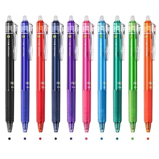 Pilot Frixion ปากกาลบได้ แบบกด &amp; ปากกาเมจิกลบได้ Pilot Frixion Colors