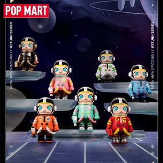 [มีสินค้า] Popmart กล่องสุ่ม Molly Mega Series Space Molly Regression Series สำหรับเก็บสะสม