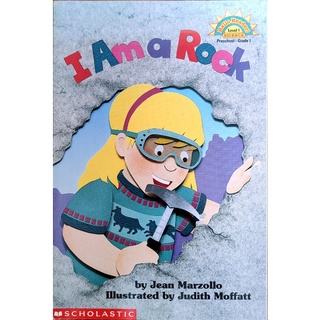 หนังสือเด็กมือสอง I Am a Rock by Jean Marzollo, illustrated by Judith Moffatt, Scholastic