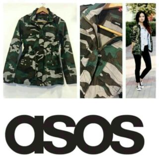 พร้อมส่ง

Asos เสื้อคลุมลายพรางทหาร ซ่อนซิป มีกระเป๋าหน้าอก เชือกรูดตรงเอว ใส่แล้วดูเก๋ เท่ห์มากๆ