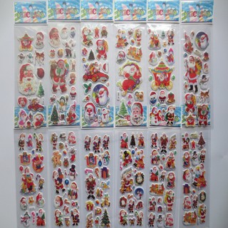 สติ๊กเกอร์นูน ซานตาคลอส คริสต์มาส ปีใหม่