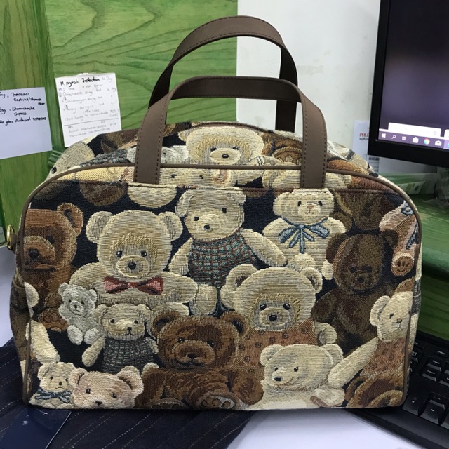 กระเป า Ravi Ravi Teddy แท ป ายห อย Made In Japan Shopee Thailand