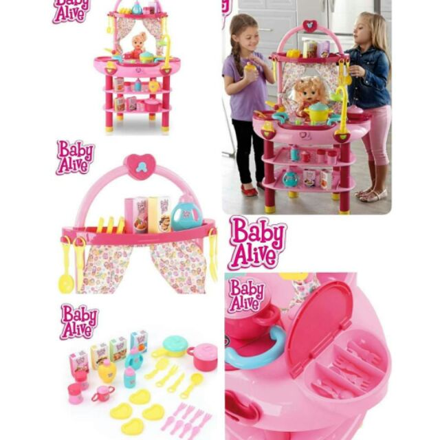 baby alive 3 in 1 cook n care set