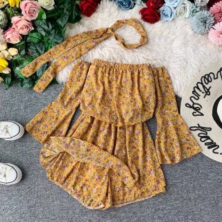 💐New lil floral jumpsuit 💐

จั้มสูทงานใหม่ ลายดอกเล็กๆน่ารักมาก ผ้าชีฟองเนื้อดี มีซับในทั้งตัว ต่อแขนใส่ปาดไหล่