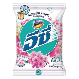 🔥*พร้อมส่ง*🔥 แอทแทค อีซี่ ผงซักฟอก กลิ่นซากุระสวีท 1900 กรัม ATTACK Easy Detergent Sakura Sweet Scent1900 G.