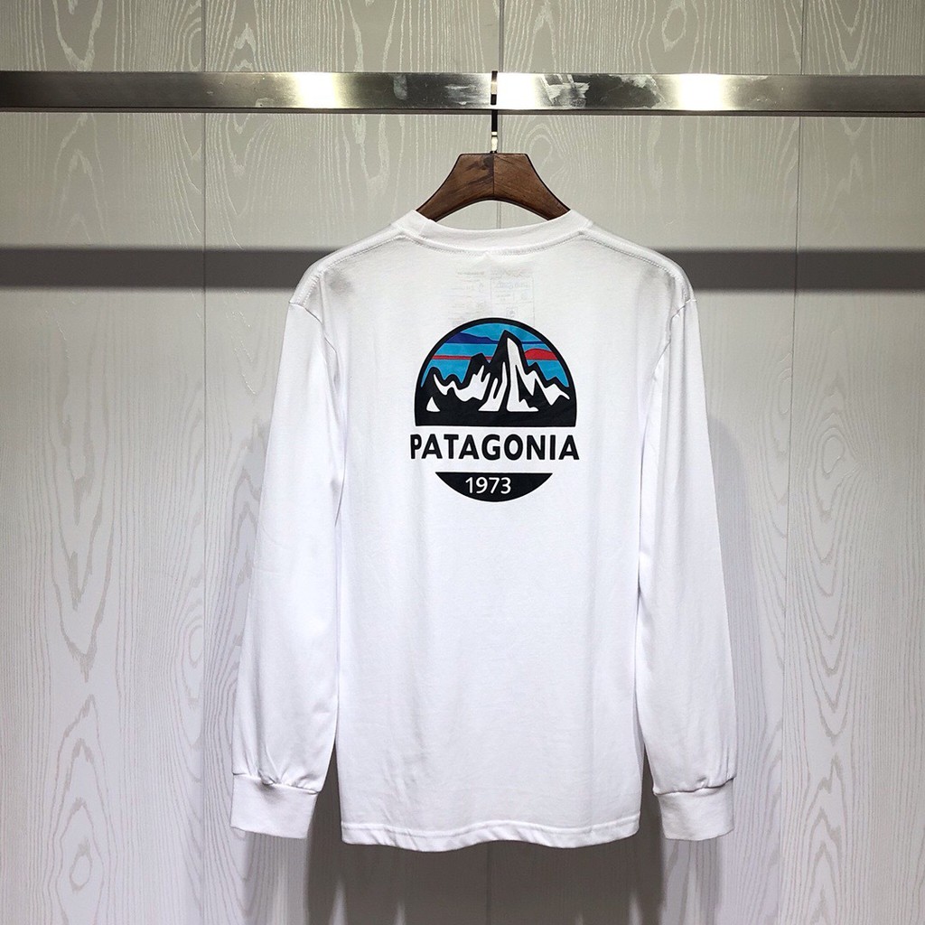 เสื้อยืดแขนยาวลายกราฟฟิก limited patagonia 1973