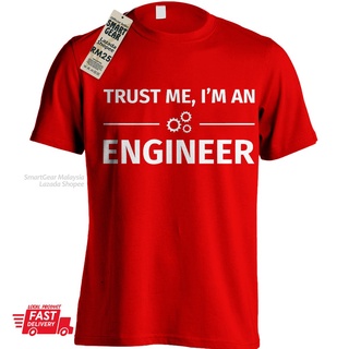 ใหม่ เสื้อยืด พิมพ์ลาย Trust Me Im An Engineer meme ตลก สําหรับผู้ชาย TYUI24039