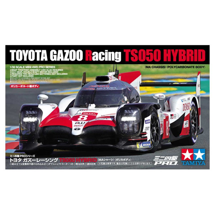 TAMIYA 18652 TOYOTA GAZOO Raceing TS050 HYBRID (MA Chassis) ทามิย่า