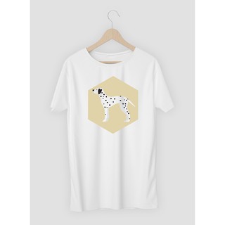 เสื้อยืด ลายหมาดัลเมเชี่ยน Dalmatian