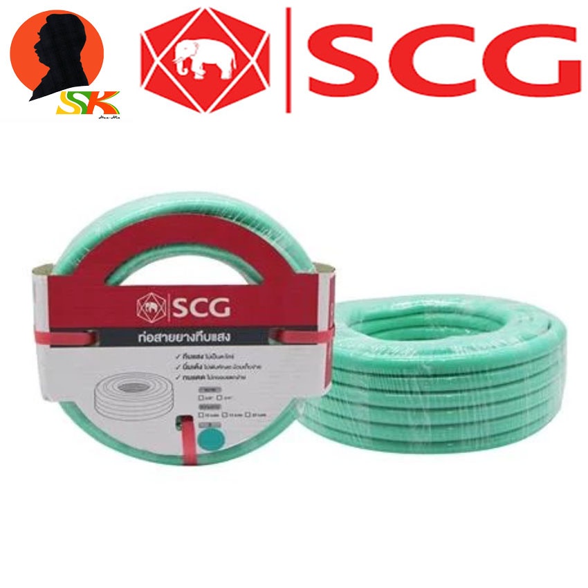 SCG สายยางทึบแสง สีพาสเทล ขนาด 5/8 (5หุน) ยาว 10 เมตร มีให้เลือก 4 สี ทำจากวัสดุ เกรด A - รูปที่ 3
