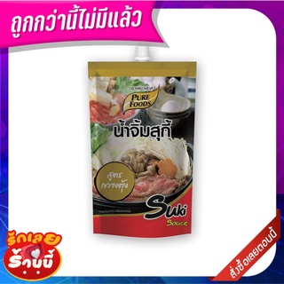 เพียวฟู้ดส์ น้ำจิ้มสุกี้ สูตรกวางตุ้ง 150 กรัม x 3 ถุง Pure Foods Sukiyaki Sauce 150g x 3 pcs