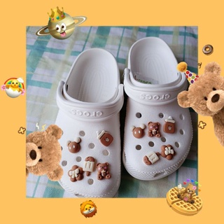 Jibz อุปกรณ์เสริมหัวเข็มขัด รูป croc s charm DIY สําหรับตกแต่ง