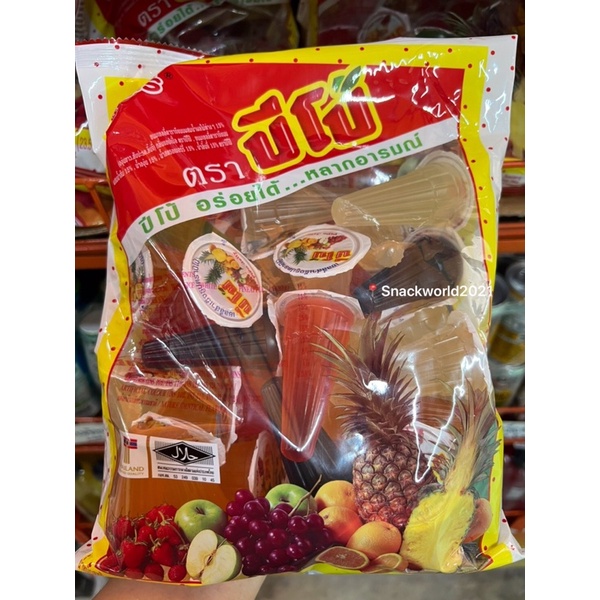 ปีโป้ Pipo ตรา Euro สุดฮิตตลอดกาล ขนมยุค90 (30 คัพ)