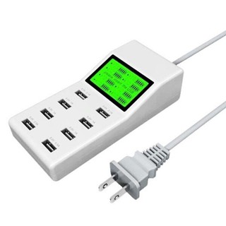 USB Perfect USB Charger ที่ชาร์จอุปกรณ์ USB Hub 8 Port (White)