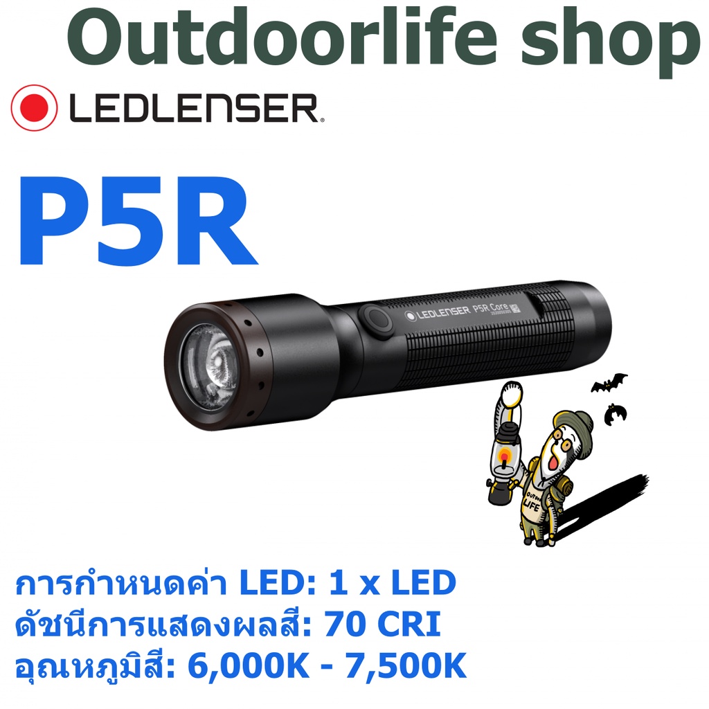 ไฟฉาย LED Lenser P5R Core Box TLL-502178