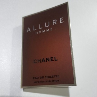 Beauty-Siam แท้ทั้งร้าน !! น้ำหอมผู้ชาย CHANEL ALLURE HOMME EDT น้ำหอมชาแนลขนาดทดลอง