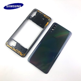 Samsung Galaxy A70 2019 SM- F DS กรอบกลาง พร้อมฝาครอบแบตเตอรี่ด้านหลัง