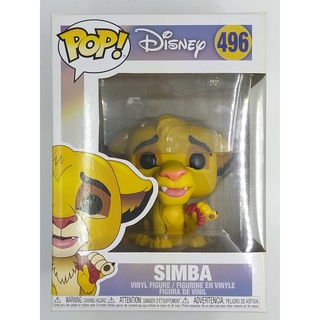 Funko Pop Disney The Lion King - Simba : 496 (กล่องมีตำหนินิดหน่อย)