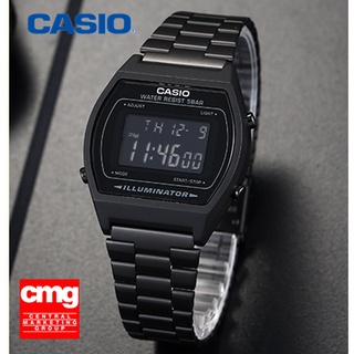 (รับประกัน 1 ปี）CASIO B640WB สแตนเลสสีดำ ของแท้