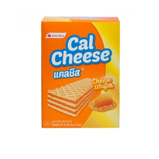 [ขายดี] Cal Cheeseแคลชีส เวเฟอร์สอดไส้ครีมรสชีส 204 กรัม