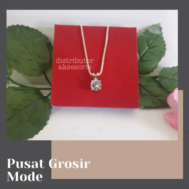 MATA PGM K67 สร้อยคอชุบทองตาเดียวหรูหราสไตล์มินิมอล