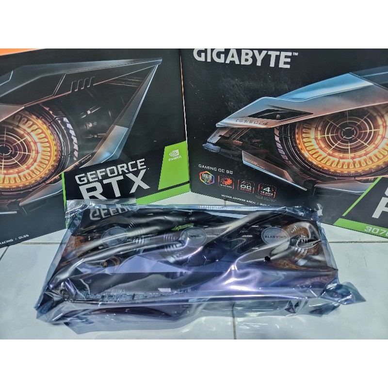 (การ์ดจอ)Gigabyte RTX3070 Gaming OC 8GB ของใหม่ ประกันเต็ม
