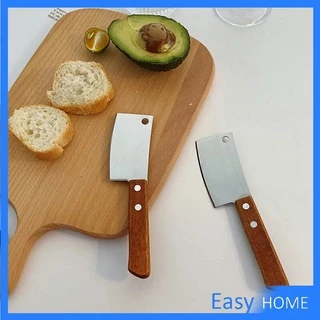 มีดอีโต้เล็ก mini ด้ามไม้ มีดบังตอจิ๋ว mini kitchen knife