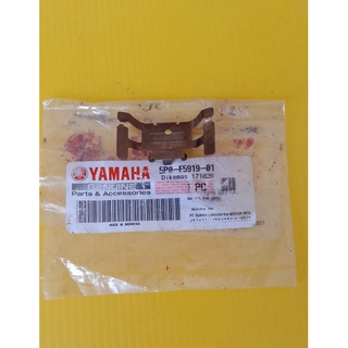 สปริงผ้าเบรคหน้าแท้ (5PO-F5919-00)YAMAHA MIO125GT,1ชิ้น  อะไหล่แท้ศูนย์ YAMAHA