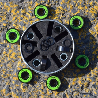 สเก็ตบอร์ดเหล็กโครเมี่ยม Abec - 9 Penny Board Ms2305-8