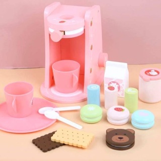 ของเล่นไม้ 🍵Coffee Maker set🍪