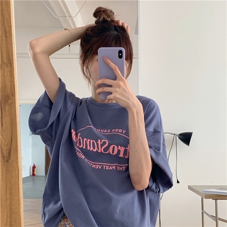เสื้อเบลาส์ Oversize ผู้หญิงตัวหลวมยาวปานกลางเสื้อนักเรียนพิมพ์ลาย