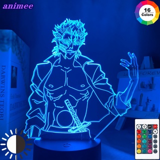 โคมไฟกลางคืน Led อะคริลิคนีออน ลายอนิเมะ Bleach Grimmjow Jaegerjaquez 3d สําหรับตกแต่งห้องนอน