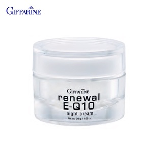 กิฟฟารีน Giffarine รีนิวเวิล อี คิวเทน ไนท์ ครีม Renewal E-Q10 Night Cream 30 g 10306