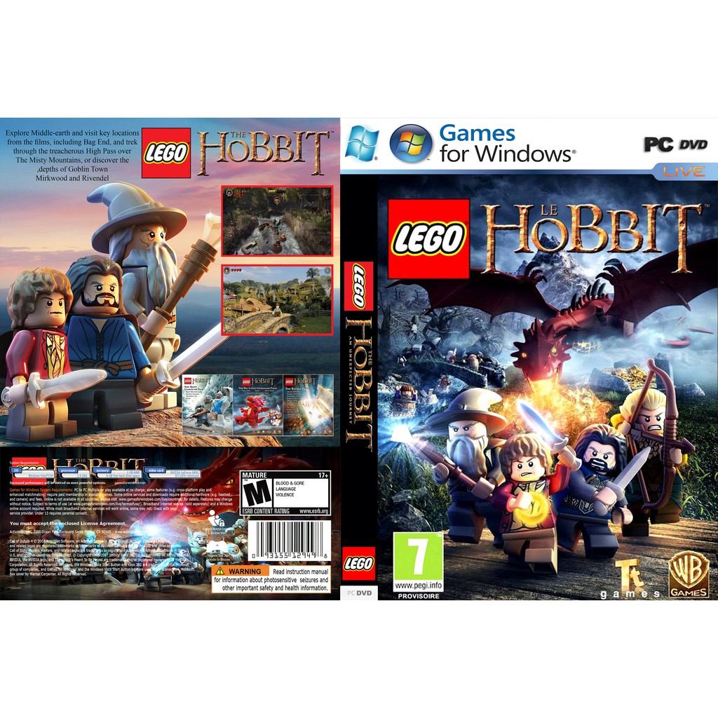 Lego The Hobbit (วิดีโอเกม) PC GAME [ออฟไลน์ INSTALLATION]