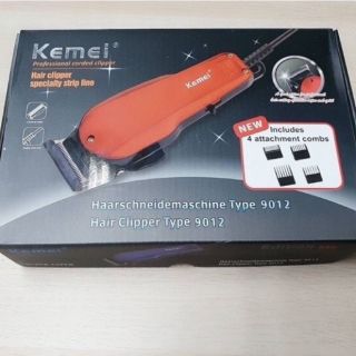 KEMEI KM9012 / KM-9012 ปัตตาเลียนตัดผม แบตตาเลี่ยนตัดผม KM9012 แข็งแรง ทนทาน สีสันสวยงาม ของแถมในกล่อง