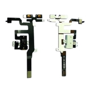 แพรสมอลท๊อค เพิ่มเสียง ลดเสียง อะไหล่ใช้สำหรับ i4s Volume Button Flex Cable For Apple iP 4s