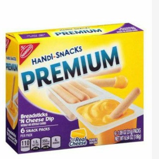 🔥แนะนำ🔥 Nabisco Handi Snack Bread Stick&amp;Chees 184g