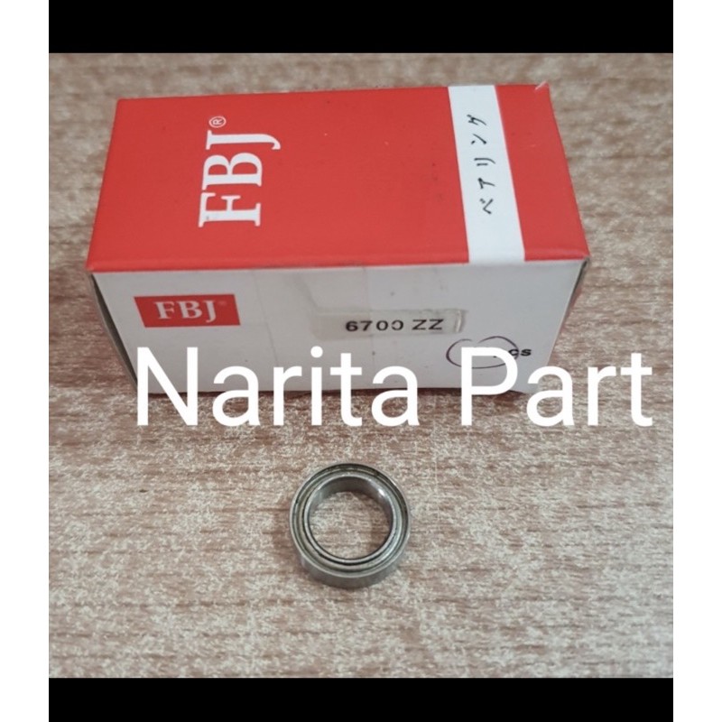 แบริ่ง 6700 ZZ ขนาด 10x15x4