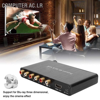 เครื่องถอดรหัสเสียงคอมพิวเตอร์ Ac.Lr Hdmi สําหรับ Dolby รองรับ 4K 5.1CH สามมิติ 110`240V