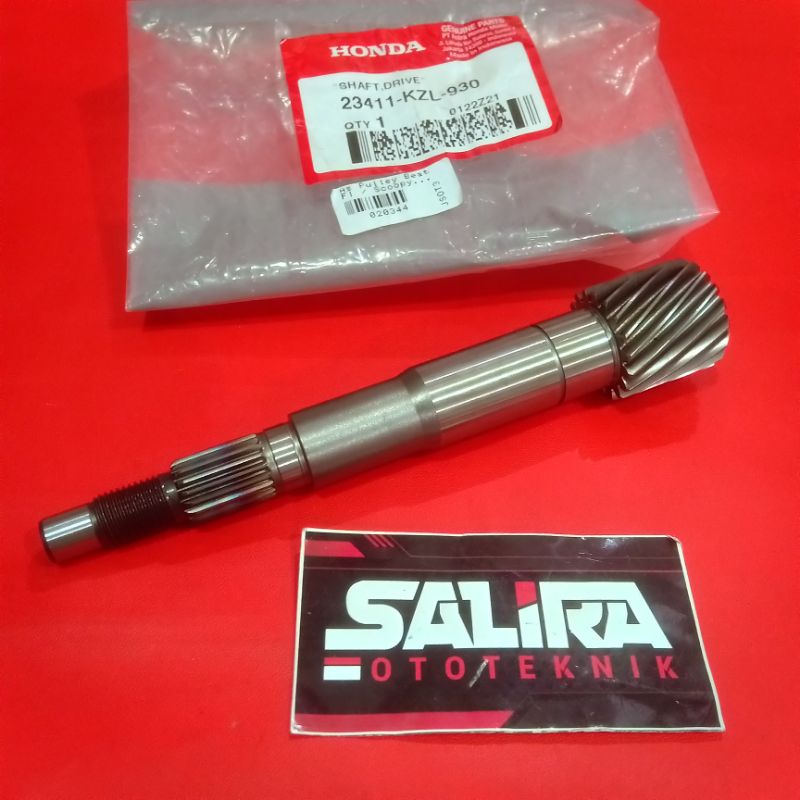 HONDA Original AMH 930 23411 KZL 930 Motorcycle Pulley Axle