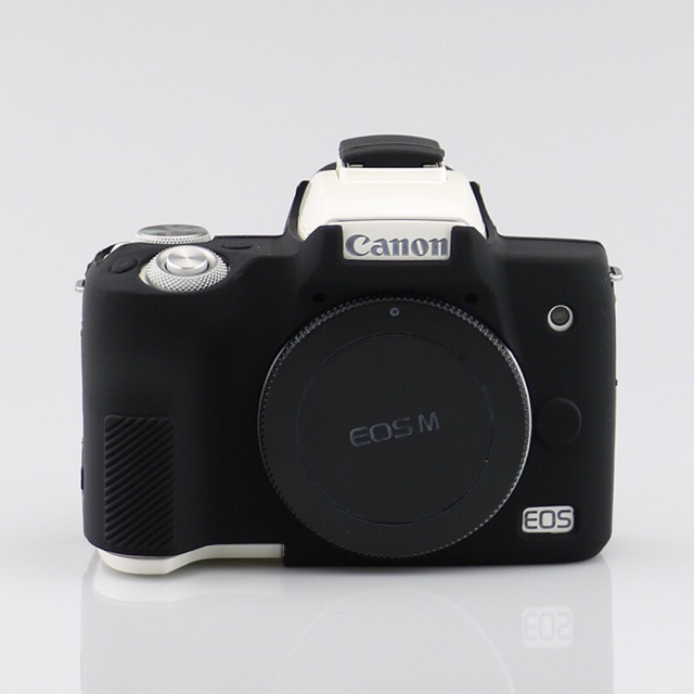 ซิลิโคนเคส Canon M50 สีดำ