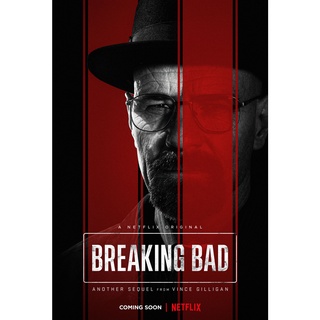 โปสเตอร์หนัง Breaking Bad ดับเครื่องชน คนดีแตก ซีรี่ย์ Movie Poster ภาพติดผนัง ตกแต่งบ้าน รูปติดห้อง ของสะสม ร้านคนไทย