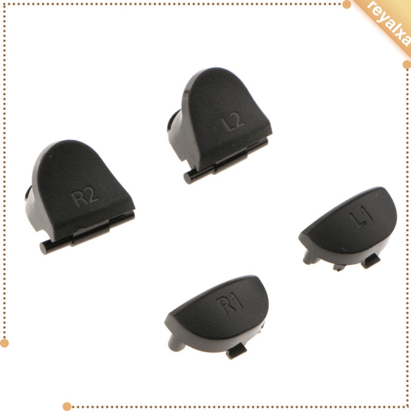 1 Set of L1 R1 L2 R2 Buttons + Springs + Thumb Sticks + Conductive ...