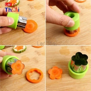 LerThai พิมพ์กดผักผลไม้ กดคุ้กกี้ แม่พิมพ์กดผัก แม่พิมพ์ทำขนม Biscuit embossing mold