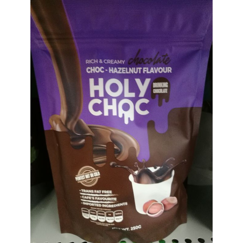 ผงโกโก้ปรุงสำเร็จรสมินท์ โฮลี่ช็อค มินท์ ช็อคโกแลต โกโก้ มิกซ์Holy Choc Mint Chocolate Cocoa Mix 200