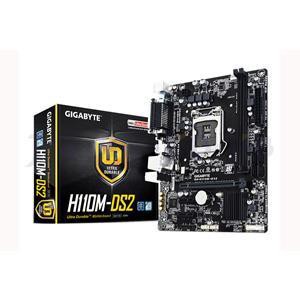 MOTHER BOARD GA_H110M_DS2 /V1.2 GA_H110M_DS2 Vendor Code : GA_H110M_DS2 INTEL H110, 2 X DDR4, 1 PCIE