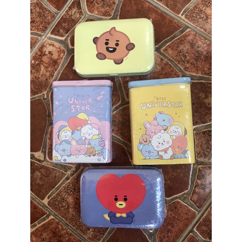 ใหม่ BT21 BTS BABY UNIVERSTAR BANDAGE PLASTER HAANSALAST อย่างเป็นทางการ TATA COOKY